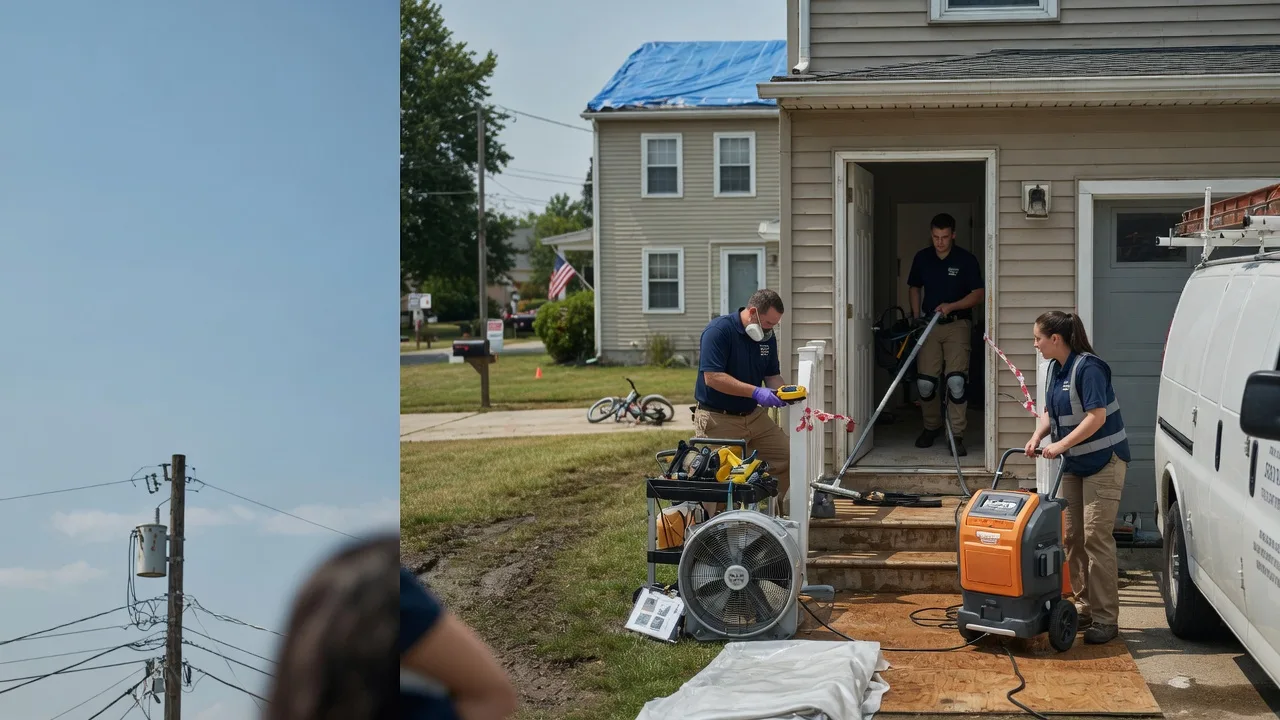 Water Damage Repair in Ezel, KY near me